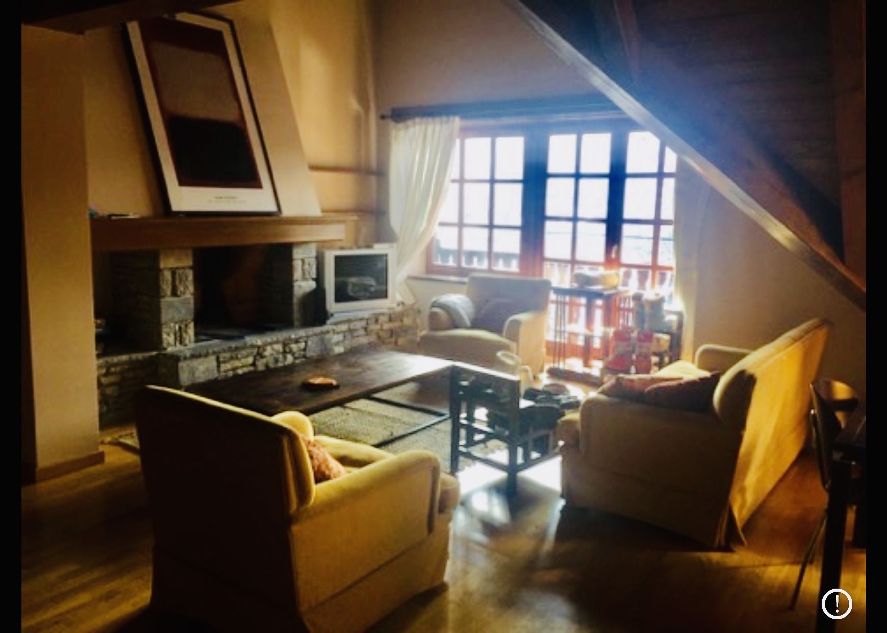 intérieur immeuble avant travaux