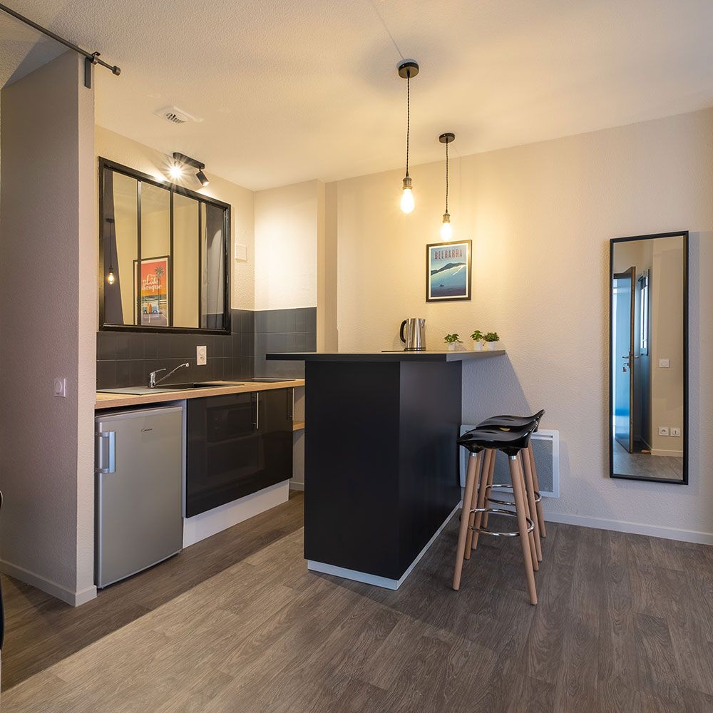 vue intérieur immeuble de rapport à Tarbes