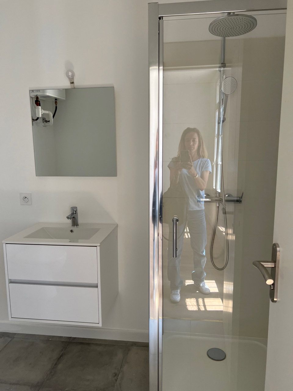 salle de bain studio | investissement locatif