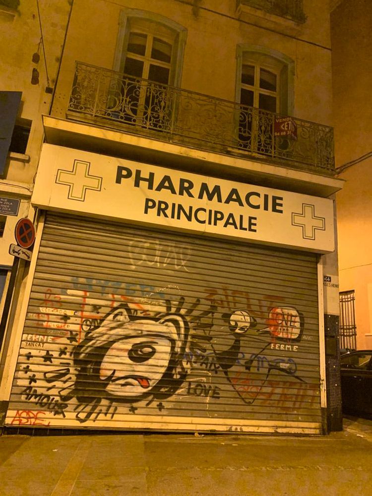 local commercial avant travaux