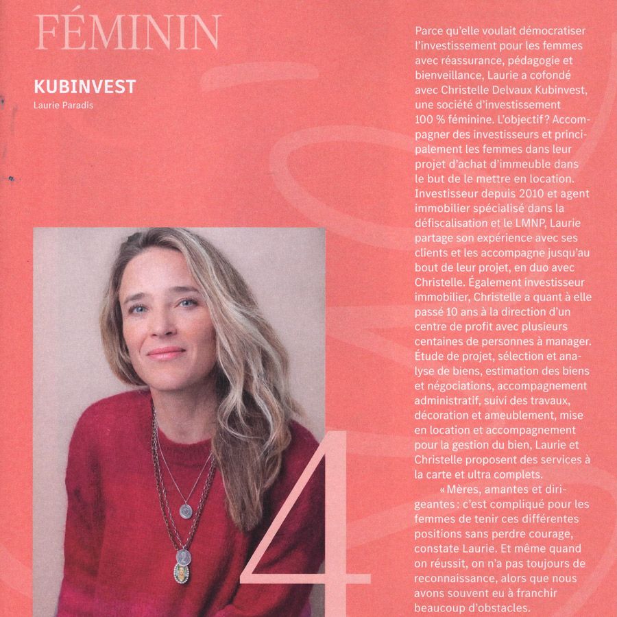 Laurie Paradis, magazine Mercedes Benz